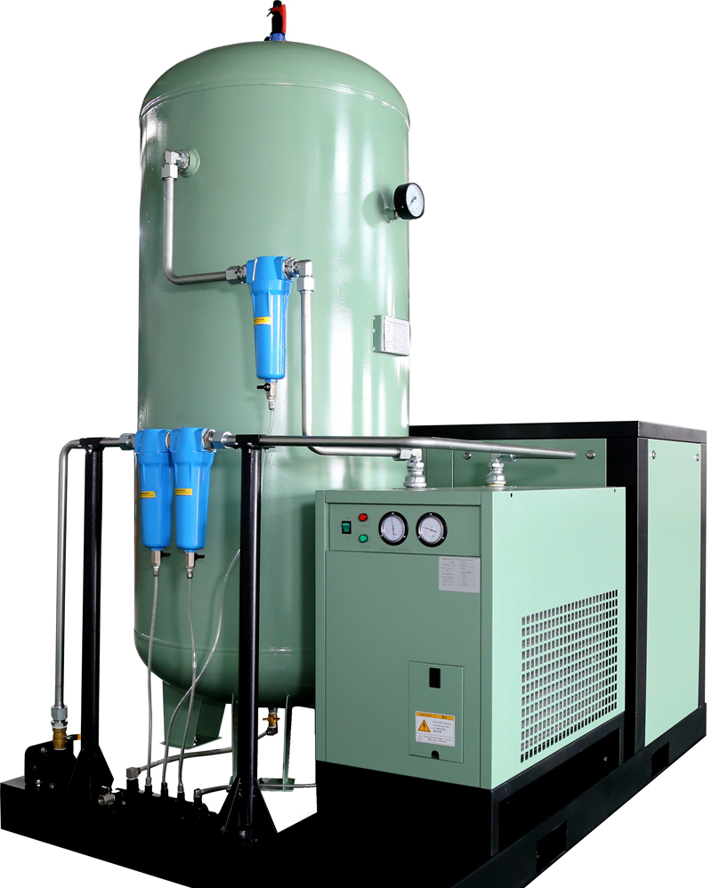 The importance of oil-free screw air compressor equipped with air storage tank and dryer