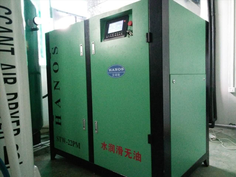 How much is the oil-free screw air compressor